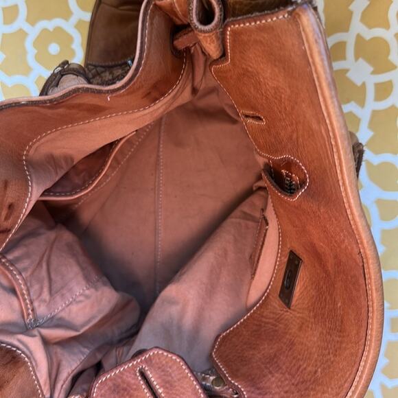 ALICIA Structured Bag Large Weave Bag Tote See video - Picture 7 of 15